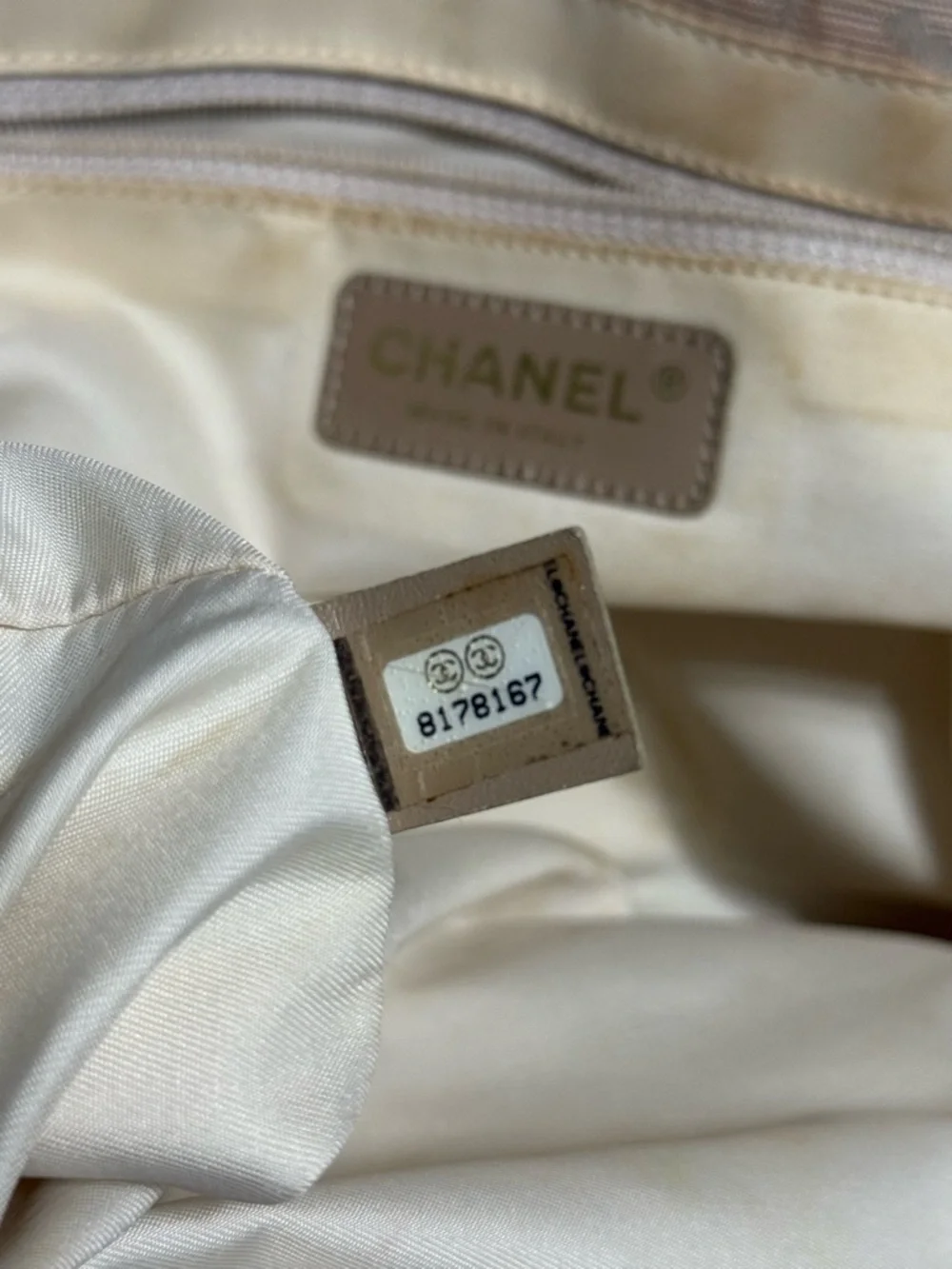 Chanel Beige Travel Tote Bag with COA - Picture 8 of 16